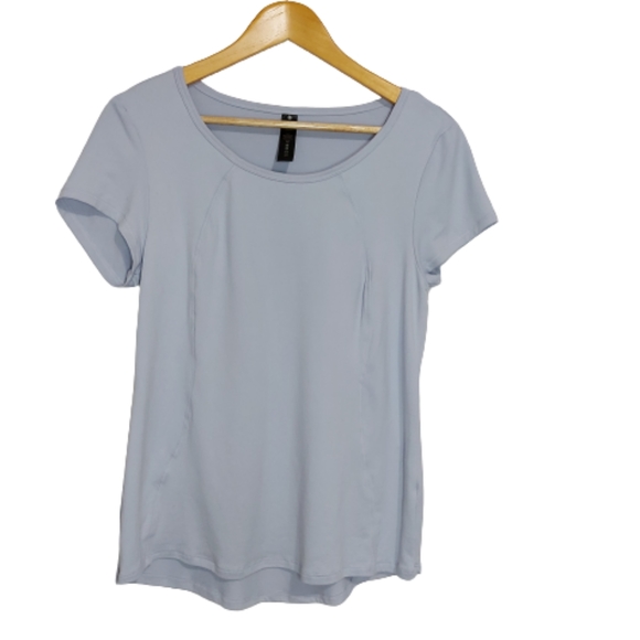 Yogalicious Soft & Airy Scoop Neck Tee Med - Picture 1 of 6